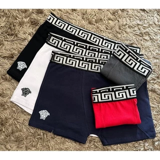 Kit 3 cueca boxer algodão