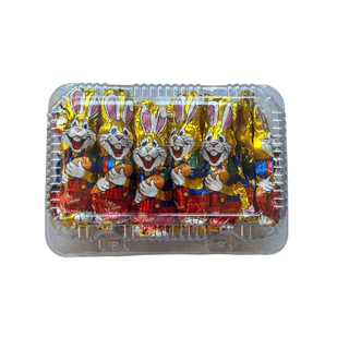 COELHO DE PÁSCOA DE CHOCOLATE - 25 UNIDADES em Oferta na Shopee