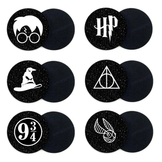 6 Porta Copo Harry Potter Descanso De Copo Presente
