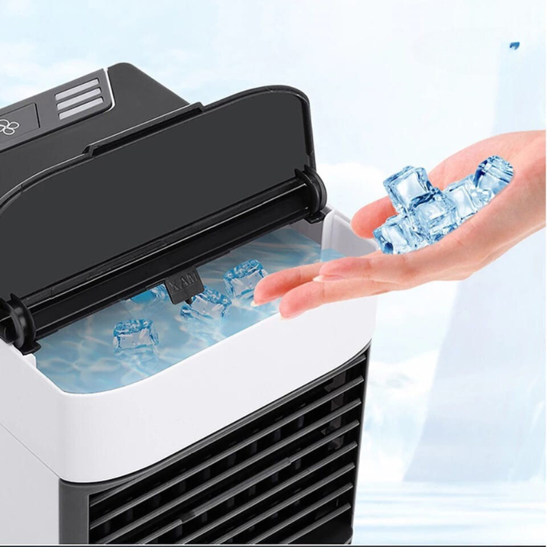 Mini Ar Condicionado Portátil Arctic Air Cooler Umidificador Climatizador Luz Led USB / Ar puro - Envio Imediato Ótimo para o Verão