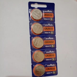 Pilhas, Baterias, Botão Sony/Murata 2032 de 3v com 5 unidades, para relógios, eletrônicos, brinquedos etc.