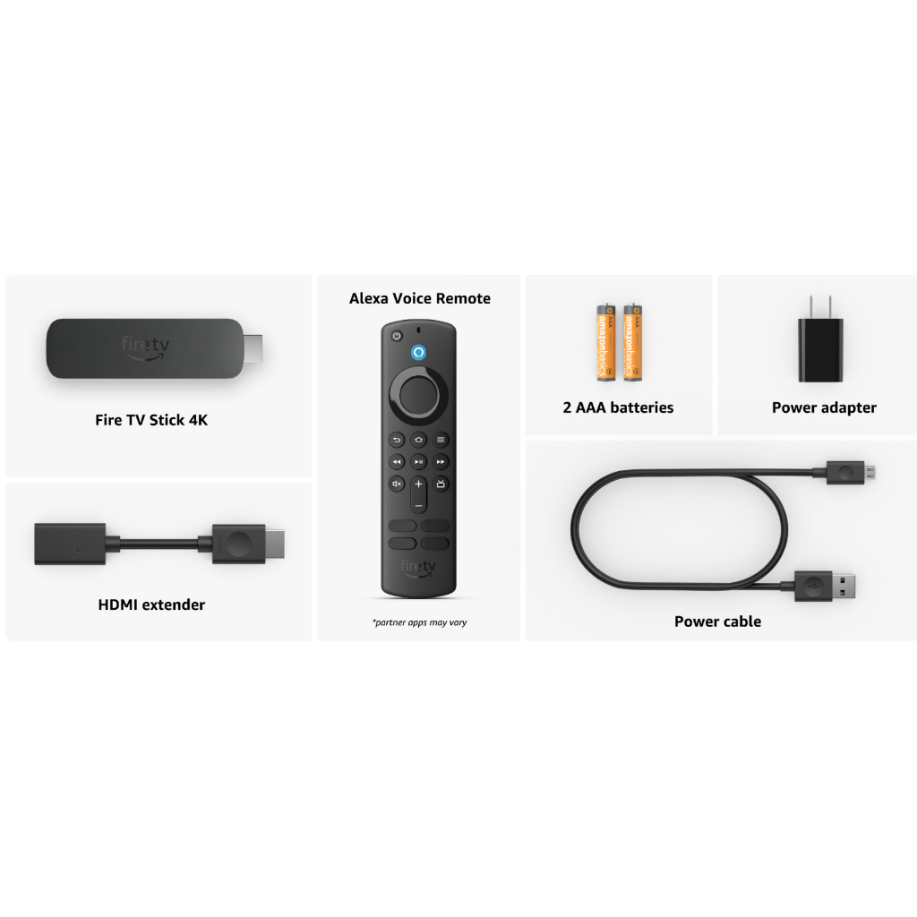 Amazon Fire Tv Stick 4k 2ª geração - 2gb Ram C/ Alexa - Lançamento