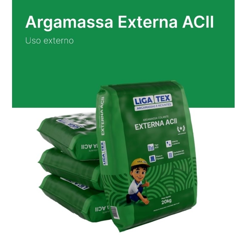 Argamassa Colante AC2 Externa 20kg Cimento Cola Shopee Brasil