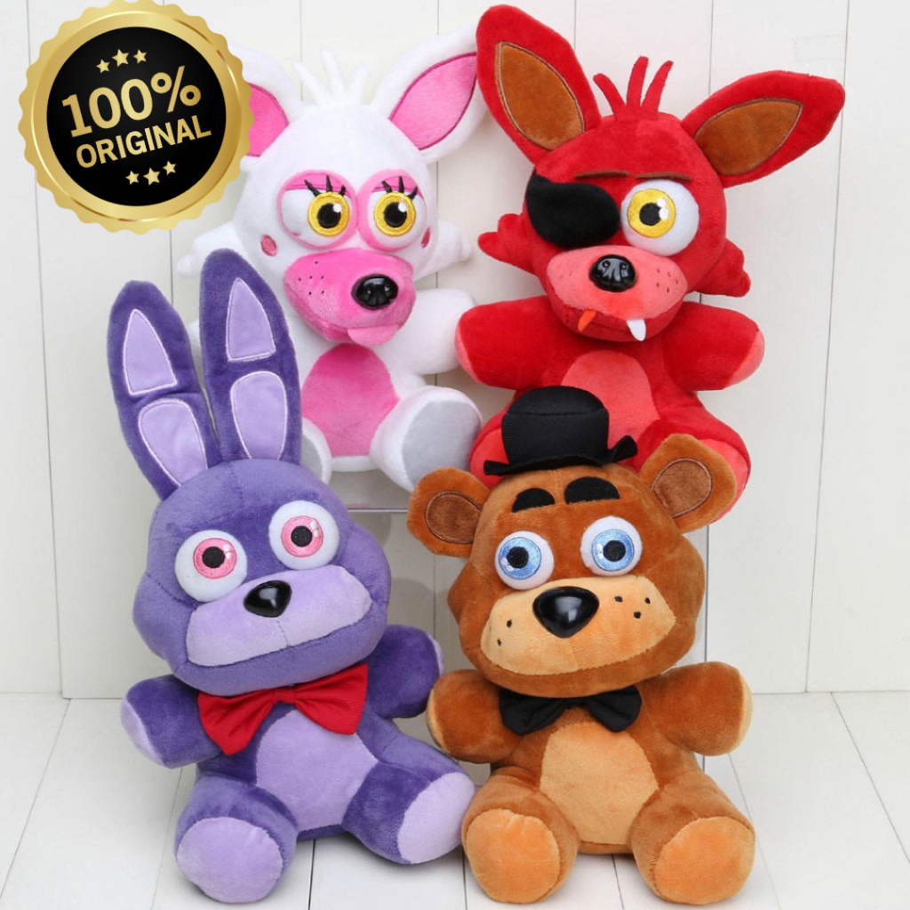 Pelúcia Five Night At Freddy's Para crianças 18cm a 25cm Brinquedo de Pelúcia FNAF Urso