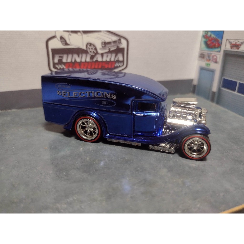 Hot Wheels Red Line Club RLC Blown Delivery Blue Selection *raro