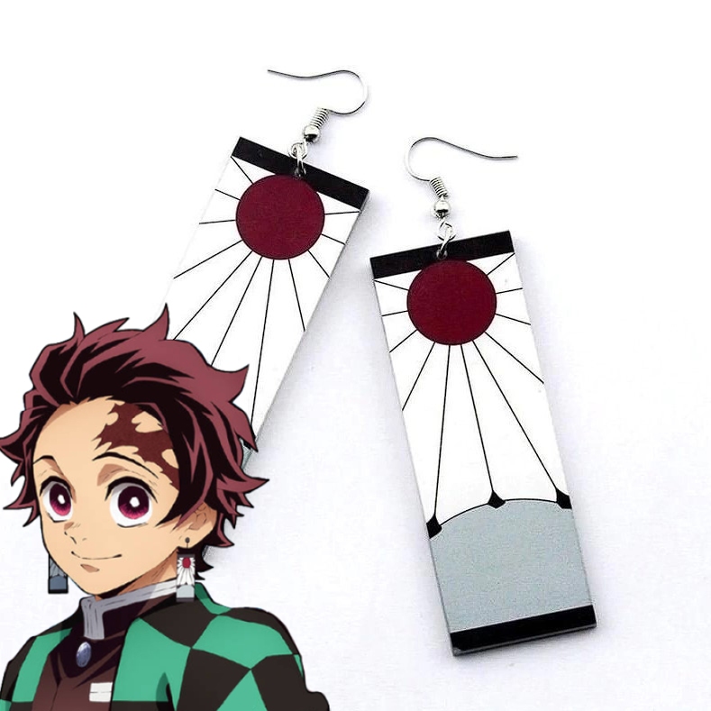 Brincos Tanjiro Kamado - Kimetsu No Yaiba | Shopee Brasil