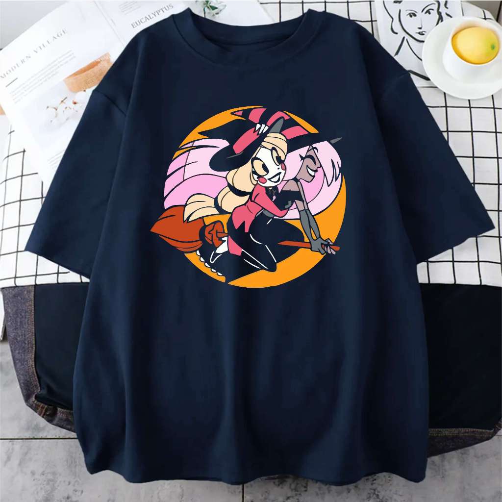 Camiseta Hazbin Hotel Charlie VaggieAesthetic Unissex | Shopee Brasil