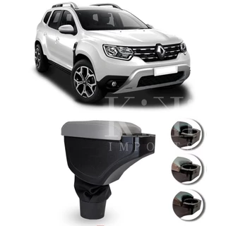 Apoio de Braço com Porta Copos Renault Duster 2021 2022 2023