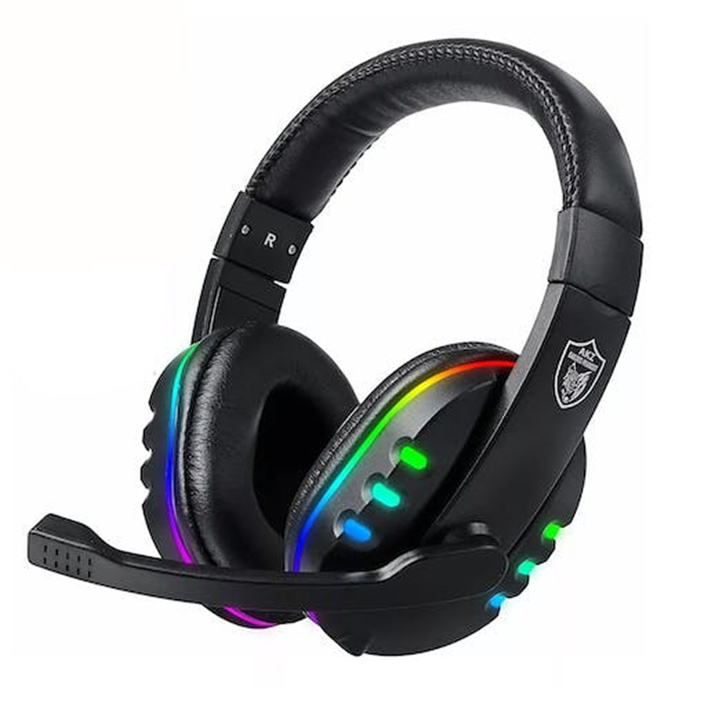 Headset Fone Ouvido P2 Gamer Com Led Rgb Usb P3 Ps4 Pc Celular Shopee