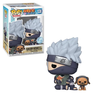 FUNKO POP ANIMATION NARUTO SHIPPUDEN EXCLUSIVE - KAKASHI HATAKE WITH PAKKUN 1338 NOVO ORIGINAL em Oferta na Shopee