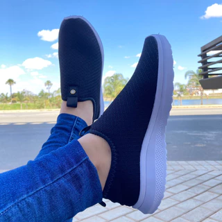 Tênis Meia Feminino Confortavel para academia Caminhada Treino - Tenis Casual sem Cardarço