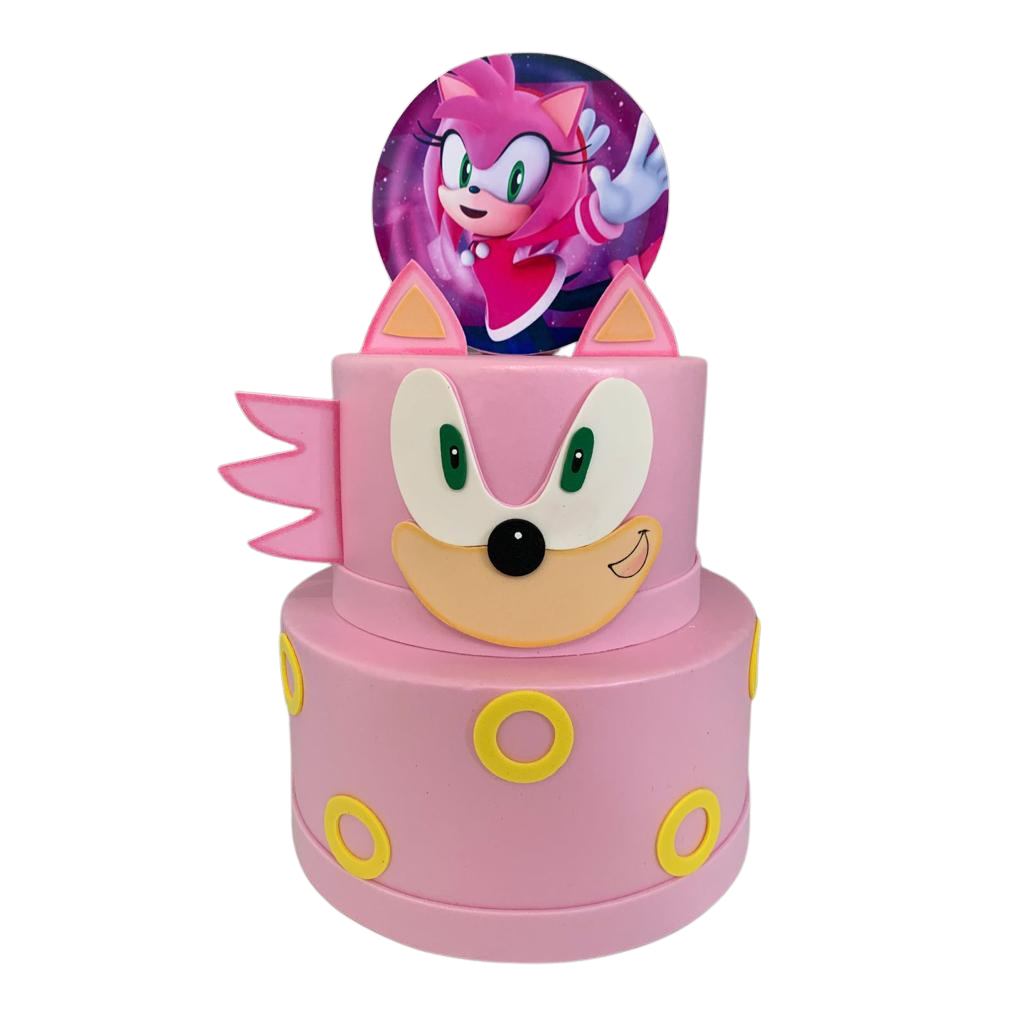 bolo fake amy sonic | Shopee Brasil