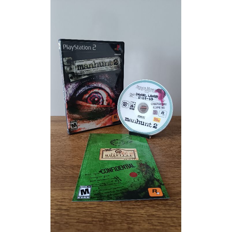 Jogo Manhunt 2 Playstation 2 Shopee Brasil