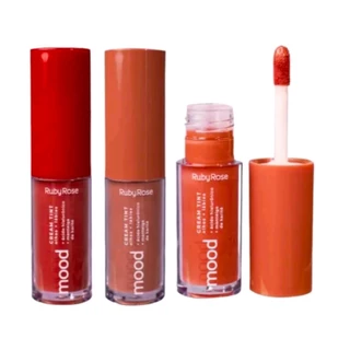 Cream Tint Olhos + Lábios Mood Grupo 2 Ruby Rose HB-575 em Oferta na Shopee