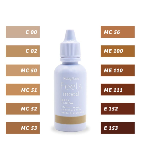 Base Fluída Feels Mood – Ruby Rose HB-901