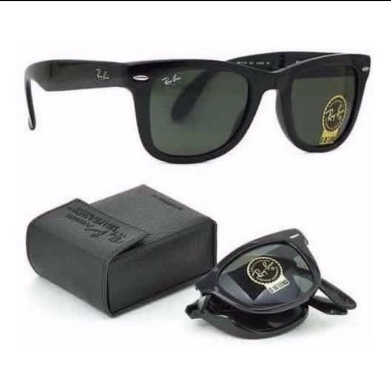 Óculos de sol DOBRÁVEL WF RB GARNDE - MÉDIO C/ case e flanela