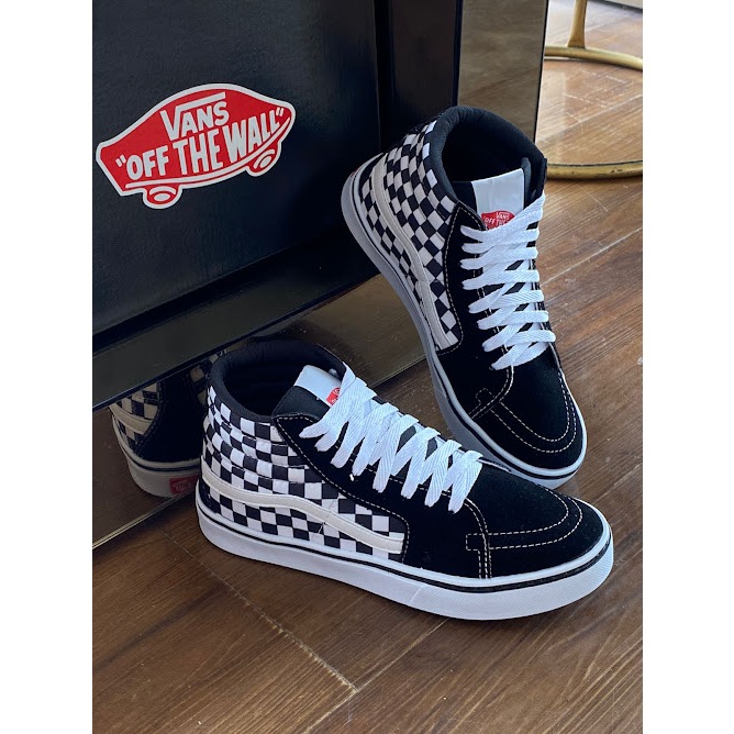 Calça Xadrez Ro Rox Unissex - Estilo Emo Punk Com Meia Incorporada