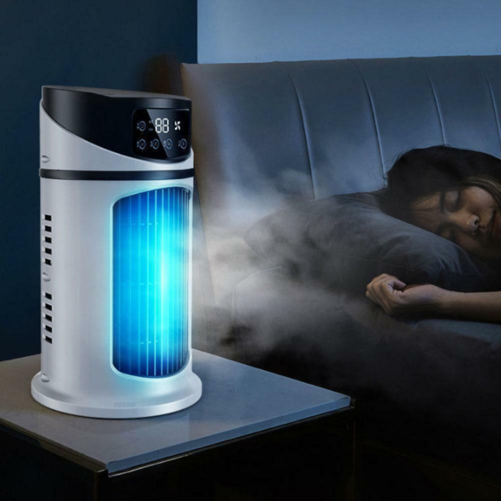 Mini ar condicionado portátil móvel multifuncional ventilador refrigerador de água ventilador para escritório doméstico