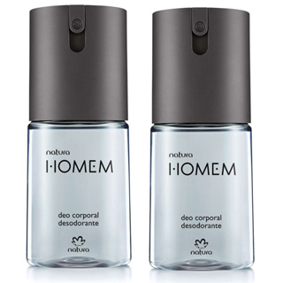 Desodorante Homem Natura Deo Corporal 100ml Kit 2 Unidades