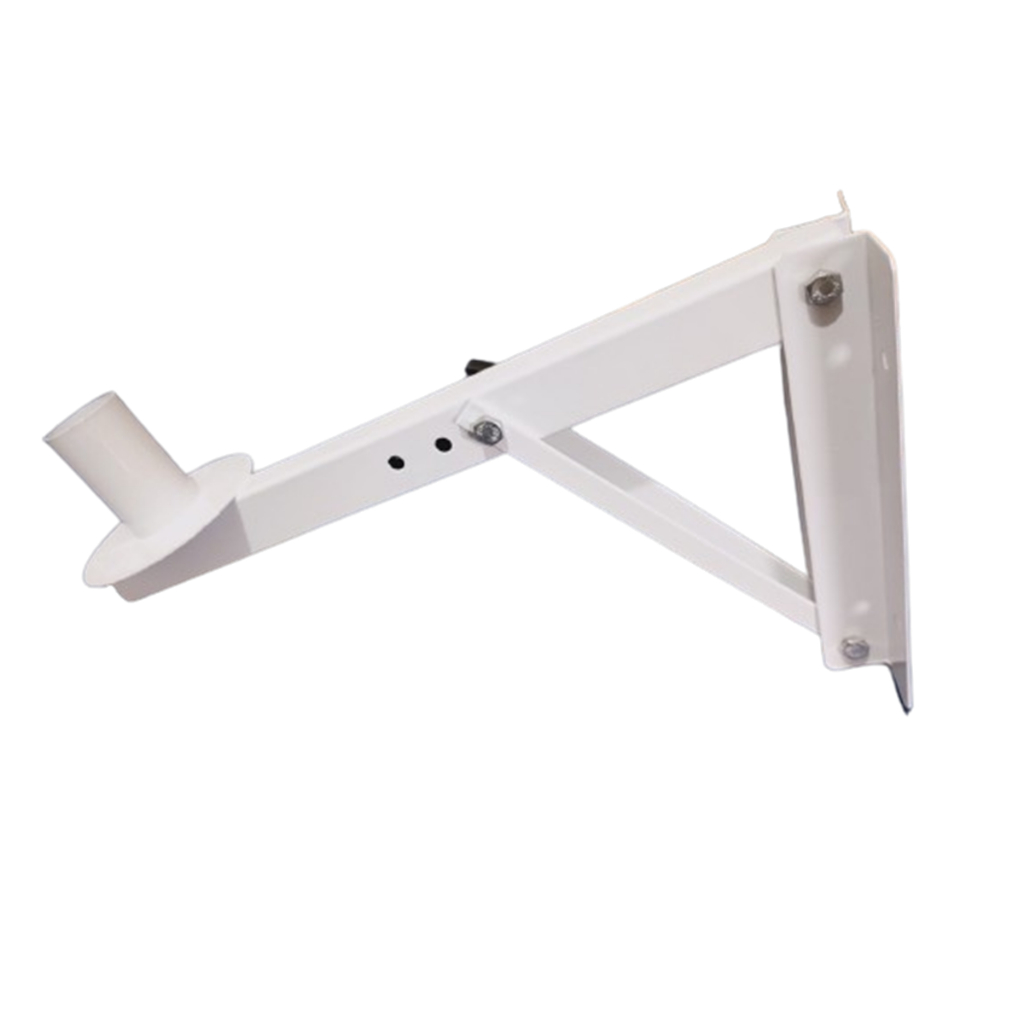 Suporte Parede Caixa De Som Acústica Cor Branco 25cm