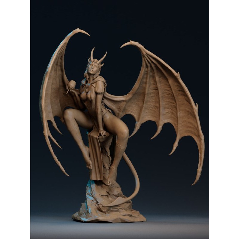 Figure Mizora Baldur's Gate 3 em Resina