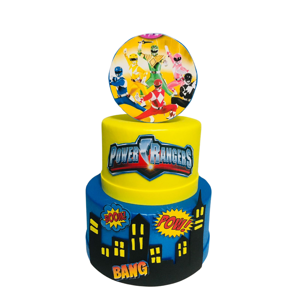 bolo fake power rangers | Shopee Brasil