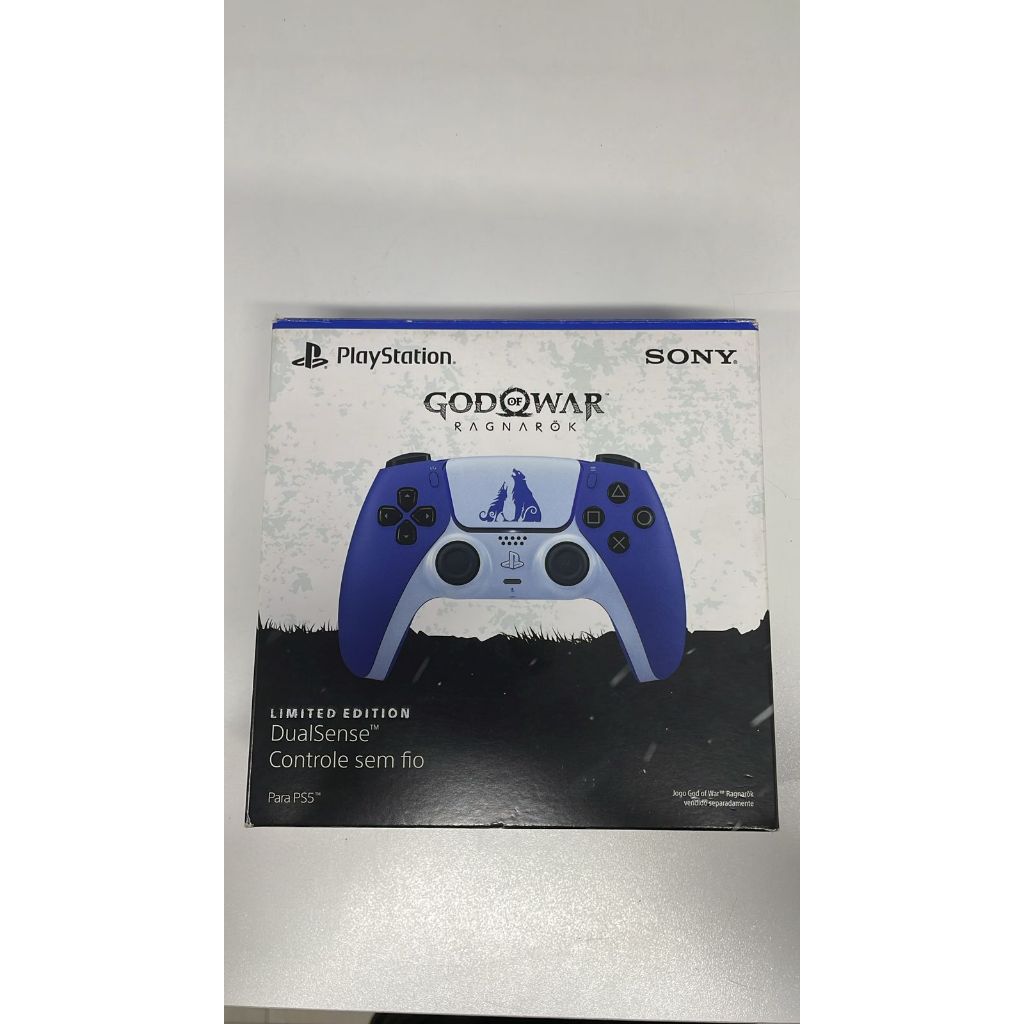 Controle Dualsense God Of War Ragnarok Limited Edition Ps5 Seminovo ...