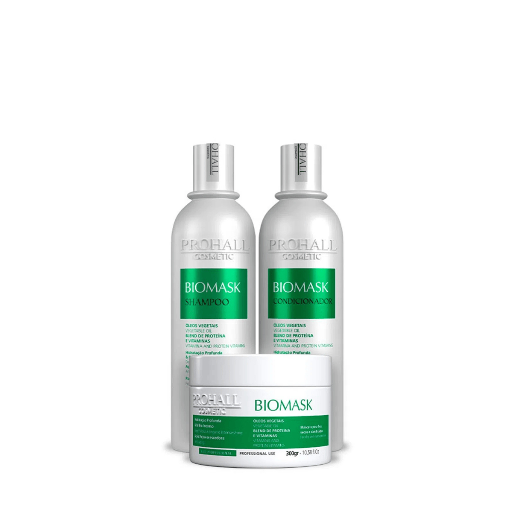PROHALL KIT BIOMASK HOME CARE (3 PRODUTOS) | Shopee Brasil