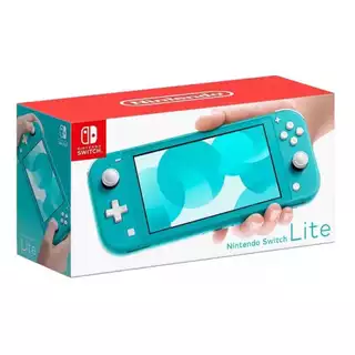 Console Nintendo Switch Lite 32 Gb Azul Turquesa Nacional Lacrado Pronta Entrega