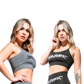 Kit 3 Tops Para Academia Fitness Warfit Basico Cores Variada