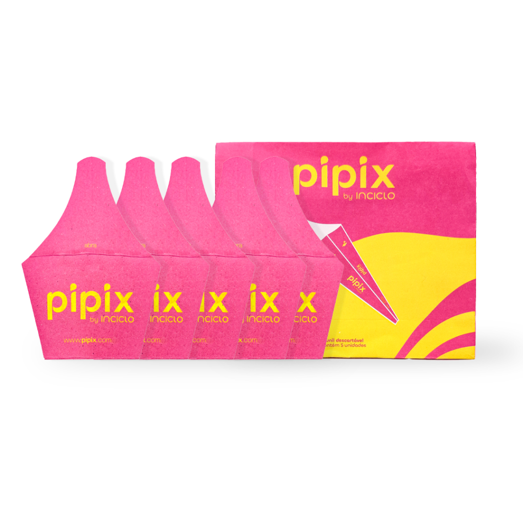 Kit Pipix funil urinário descartável Inciclo | Shopee Brasil 