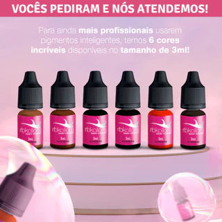 Pigmento Rbkollors Micropigmentação - 3 ML