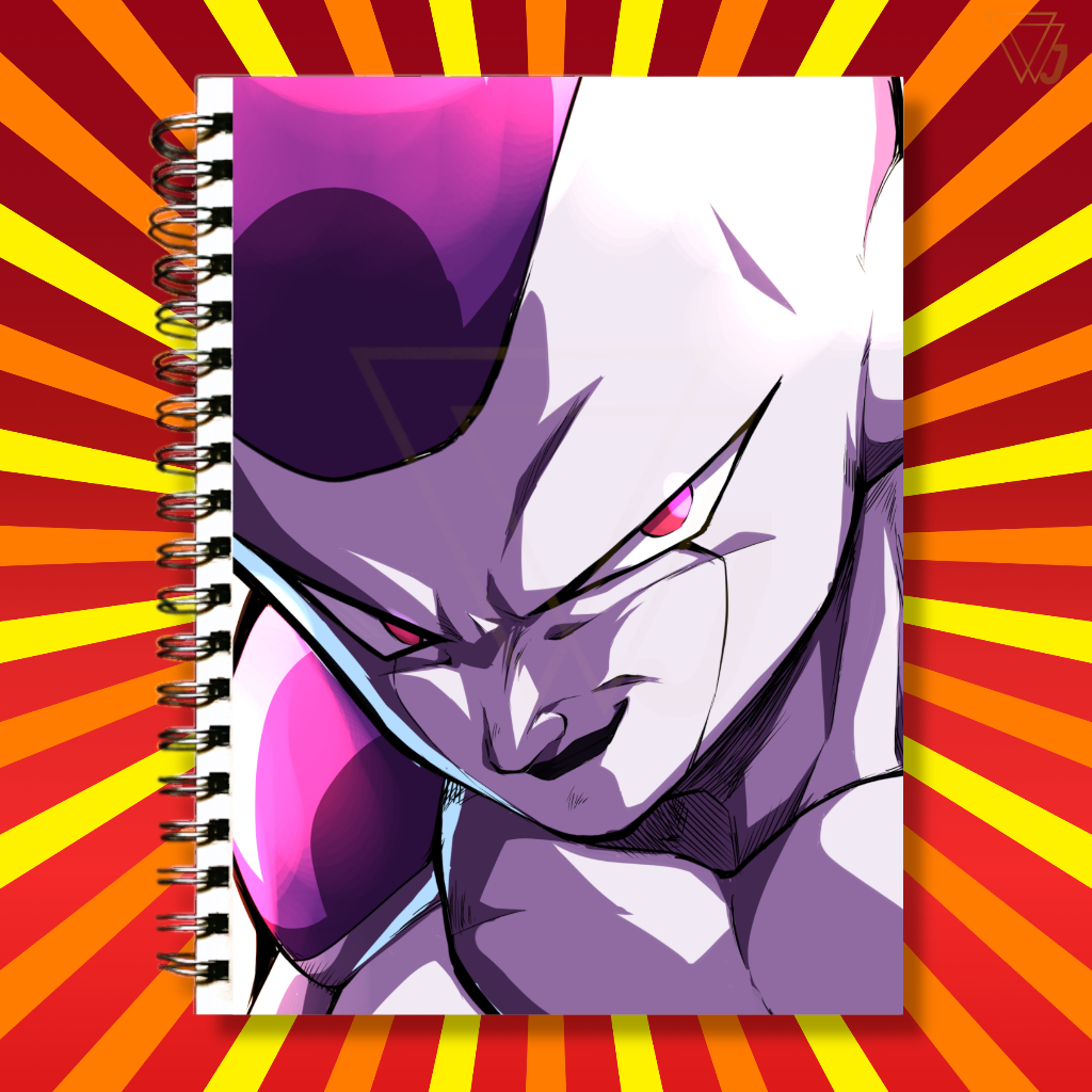 Adesivo Para Capa de Caderno Frieza Anime Dragon Ball Top Excelente ...