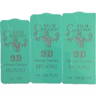 Película Traseira De Cerâmica Flexível 9D Para Samsung Galaxy S24 Plus Ultra - PL13 TraCeramica