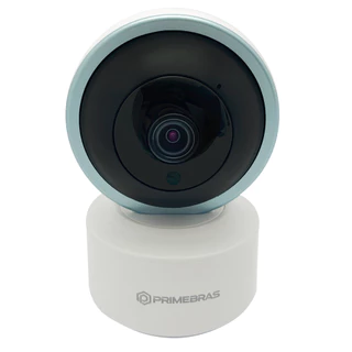 Câmera de Vídeo Wi-Fi Visão Noturna 360 Full HD Primebras S1004