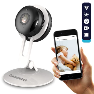 Câmera de Vídeo Visão Noturna Wi-Fi Full HD 2MP Primebras S1001