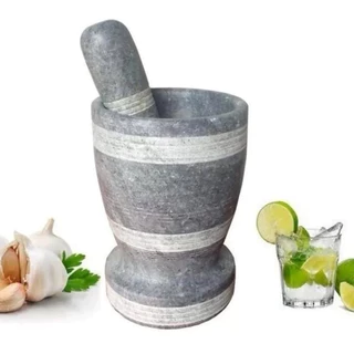 Pilão Super Grande De Pedra Sabão Natural