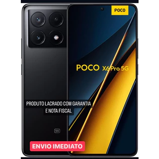 Celular Xiaomi Poco X6 Pro 5G 8gb 256gb ou 12gb 512gb Versão Global Original