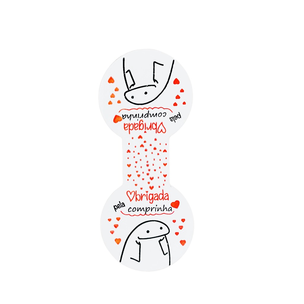 Lacres adesivos para sacola 'Flork