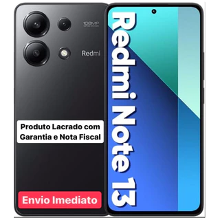 Xiaomi Redmi Note 13 6gb 128gb ou 8gb 256gb Lançamento 2024