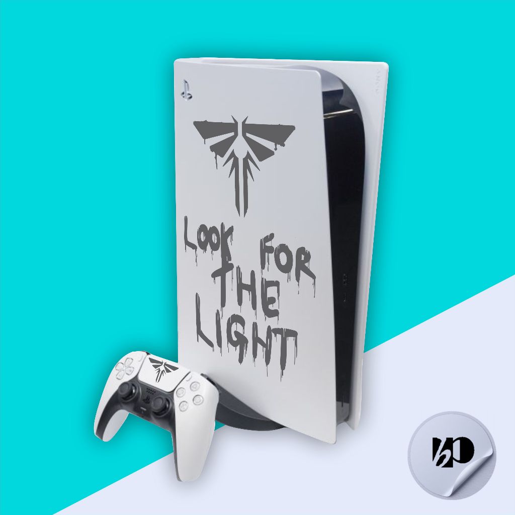 adesivo the last of us vagalume playstation 5 ps5 skin