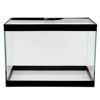 Aquario de vidro 30 litros vidro 4mm lapidado e polido decoração de mesa aquarismo criação de peixes marinho