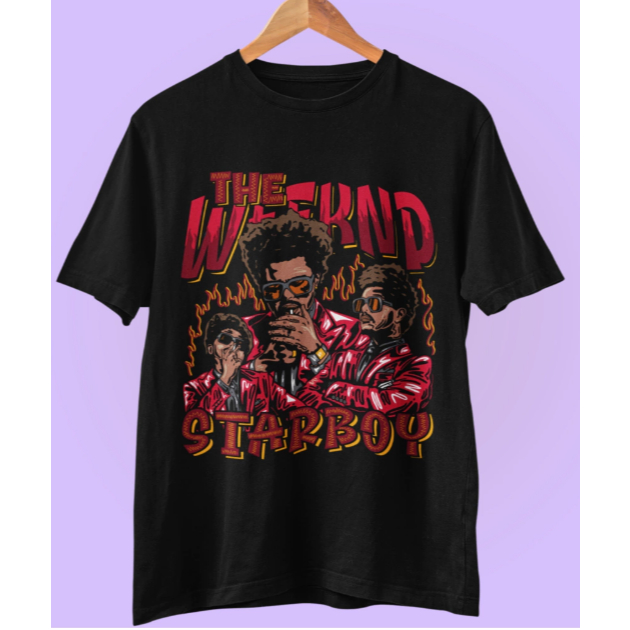 Camiseta Cantor The weeknd