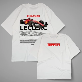Camisetas Pilotos F1 Leclerc - Norris e Escuderia Aston Martin 100% algodão