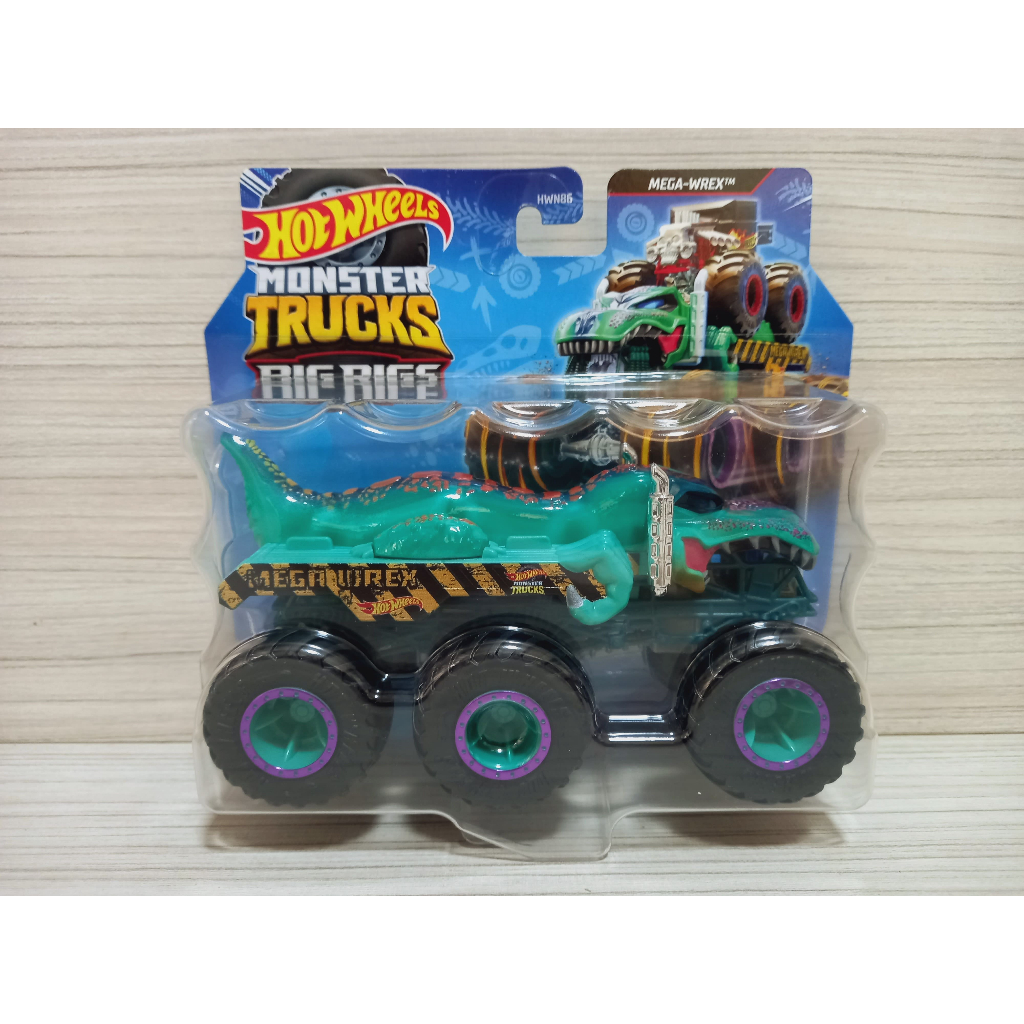 Hot Wheels monster trucks big rigs mega rex Mattel