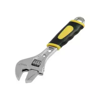 Chave Inglesa Ajustável Cabo Emborrachado 6'' e Polegadas