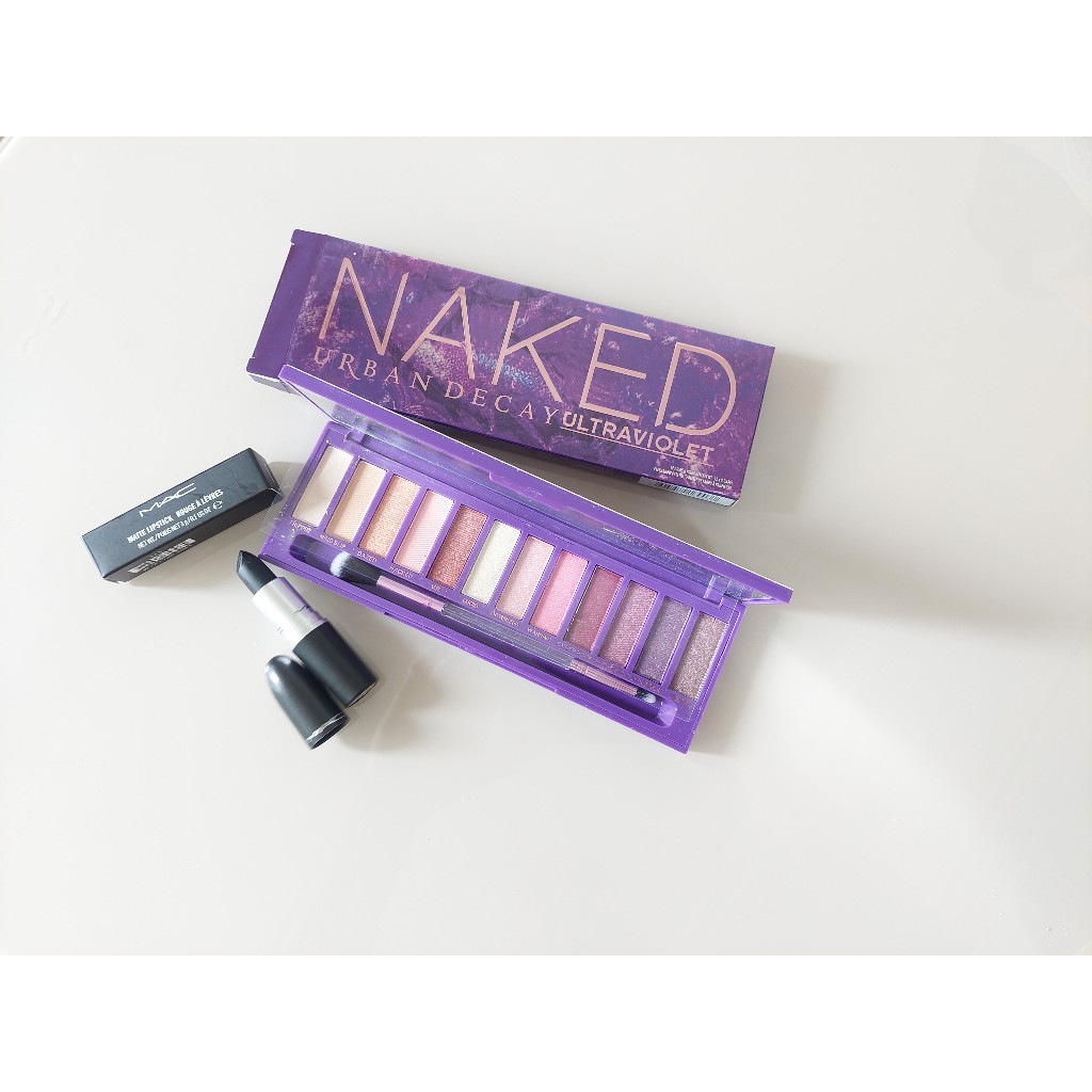 Paleta De Sombras Naked Urban Decay Ultraviolet Brinde Shopee Brasil