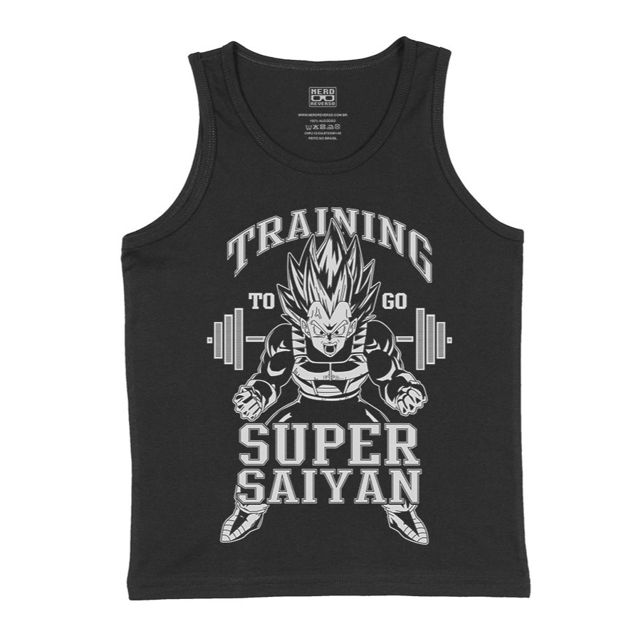 Regata Vegeta Dragon Ball Z Super Sayajin Goku Trunks Animes Treino