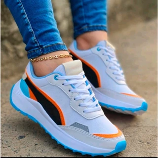 tenis feminino corrida academia