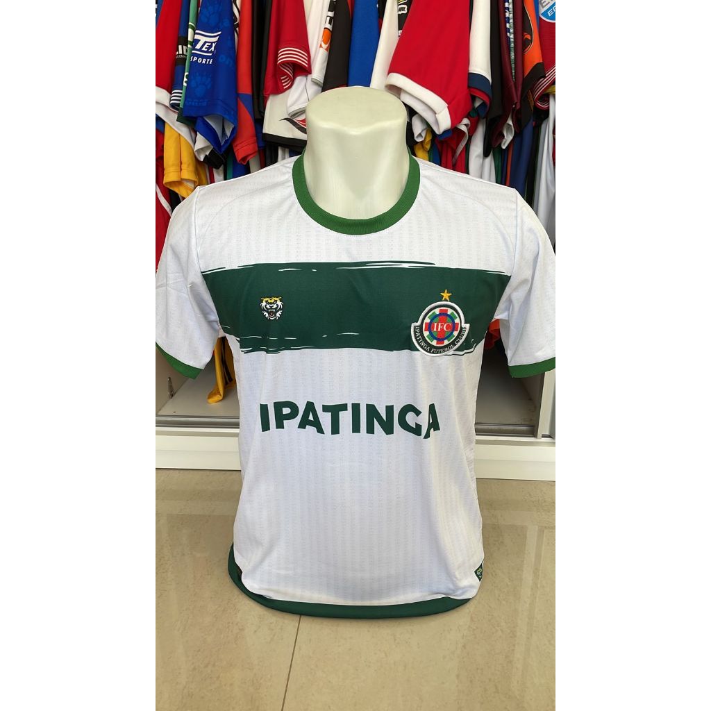 Camisa Futebol Ipatinga Branca Campeonato Mineiro | Shopee Brasil